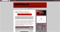 Desktop Screenshot of albavisiontk.blogspot.com