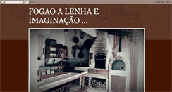 Desktop Screenshot of fogaoalenhaeimaginacao.blogspot.com