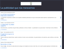 Tablet Screenshot of lapublicidadquenosmerecemos.blogspot.com