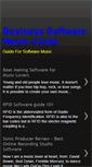 Mobile Screenshot of business-software-mussic-guide.blogspot.com