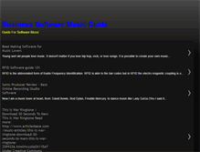 Tablet Screenshot of business-software-mussic-guide.blogspot.com