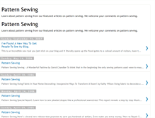 Tablet Screenshot of pattern-sewing.blogspot.com