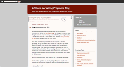 Desktop Screenshot of affiliatemarketingprograms.blogspot.com