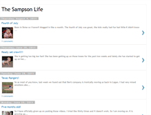 Tablet Screenshot of lifewiththesampsons.blogspot.com