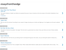 Tablet Screenshot of essaysfromtheedge.blogspot.com