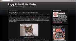 Desktop Screenshot of angryrobotrollerderby.blogspot.com