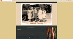 Desktop Screenshot of mainelystitching.blogspot.com