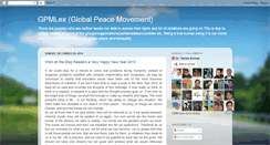 Desktop Screenshot of globalpeacem.blogspot.com