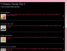 Tablet Screenshot of c-heekytrendycity.blogspot.com