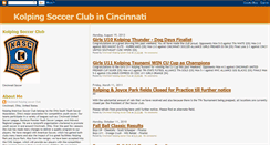 Desktop Screenshot of kolpingsoccer.blogspot.com