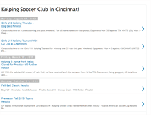 Tablet Screenshot of kolpingsoccer.blogspot.com