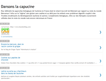 Tablet Screenshot of dansonslacapucine.blogspot.com