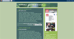 Desktop Screenshot of ecoworldnz.blogspot.com