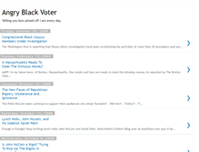 Tablet Screenshot of angryblackvoter.blogspot.com