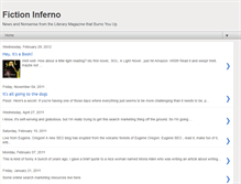 Tablet Screenshot of fictioninferno.blogspot.com