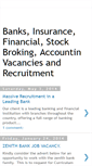 Mobile Screenshot of bankingandfinancejobs.blogspot.com
