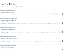 Tablet Screenshot of haerterfarms.blogspot.com