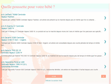Tablet Screenshot of choisirunepoussette.blogspot.com