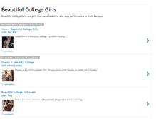 Tablet Screenshot of beautiful-collegegirls.blogspot.com