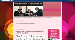 Desktop Screenshot of derecho-normas-jurisprudencias.blogspot.com