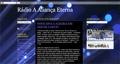 Desktop Screenshot of aaliancaeterna.blogspot.com