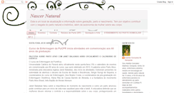 Desktop Screenshot of nascerporinstinto.blogspot.com