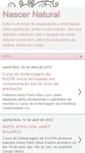 Mobile Screenshot of nascerporinstinto.blogspot.com