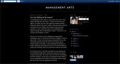 Desktop Screenshot of managementarts.blogspot.com