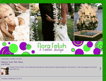 Tablet Screenshot of florafetishweddings.blogspot.com