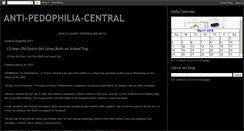 Desktop Screenshot of anti-pedophilia-central.blogspot.com