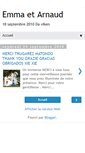Mobile Screenshot of emmaetarnaud.blogspot.com