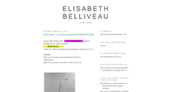 Desktop Screenshot of elisabethbelliveau.blogspot.com