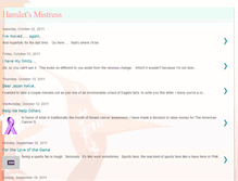 Tablet Screenshot of hamletsmistress.blogspot.com