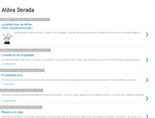 Tablet Screenshot of aldeadorada.blogspot.com