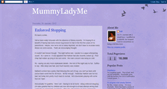 Desktop Screenshot of mummyladyme.blogspot.com