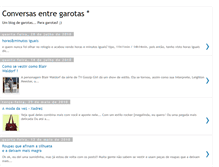 Tablet Screenshot of conversasentregarotas.blogspot.com