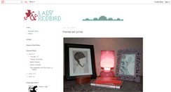 Desktop Screenshot of ladyandredbird.blogspot.com