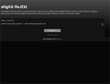 Tablet Screenshot of angkarejeki.blogspot.com