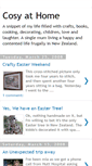 Mobile Screenshot of cosyathome.blogspot.com