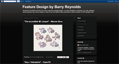 Desktop Screenshot of barryreynoldsfeaturedesign.blogspot.com