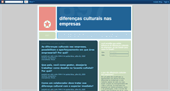 Desktop Screenshot of diferencasculturaisempresas.blogspot.com