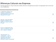 Tablet Screenshot of diferencasculturaisempresas.blogspot.com