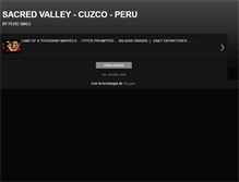 Tablet Screenshot of cuzco-sacredvalley.blogspot.com