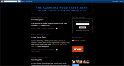 Desktop Screenshot of carolinafood.blogspot.com