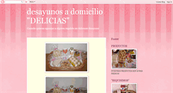 Desktop Screenshot of deliciasdesayuno.blogspot.com