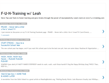 Tablet Screenshot of f-u-n-training.blogspot.com