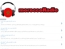 Tablet Screenshot of moroccoradio.blogspot.com