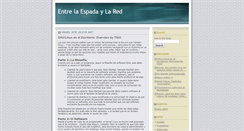 Desktop Screenshot of entrelaespadaylared.blogspot.com