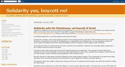 Desktop Screenshot of links-not-boycott.blogspot.com