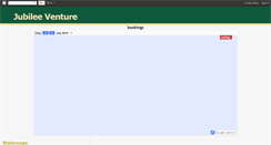 Desktop Screenshot of jubileeventure.blogspot.com